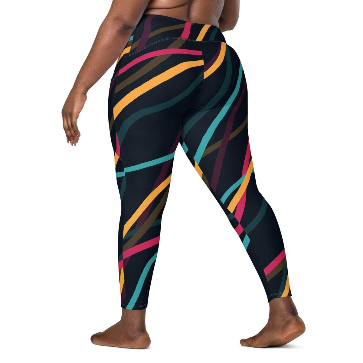 Neon Currents Leggings - unik.fashion