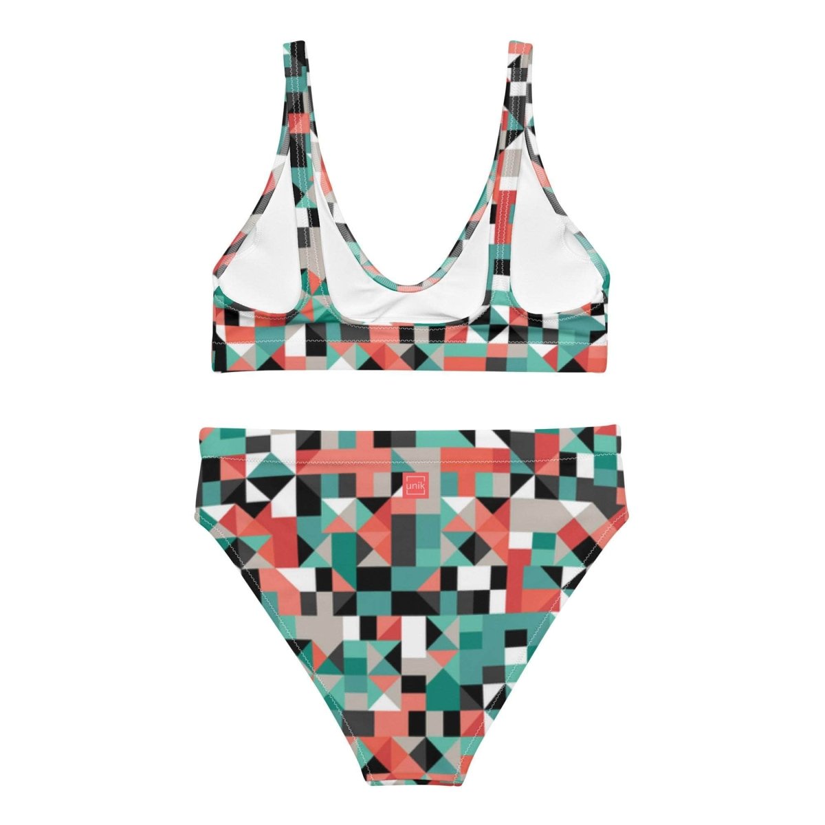 unik.fashion Pixel Clash high-waisted