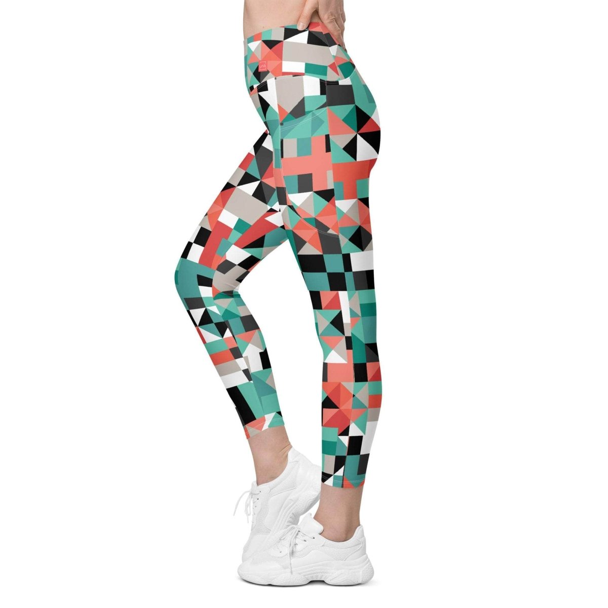 Pixel Clash Leggings - unik.fashion