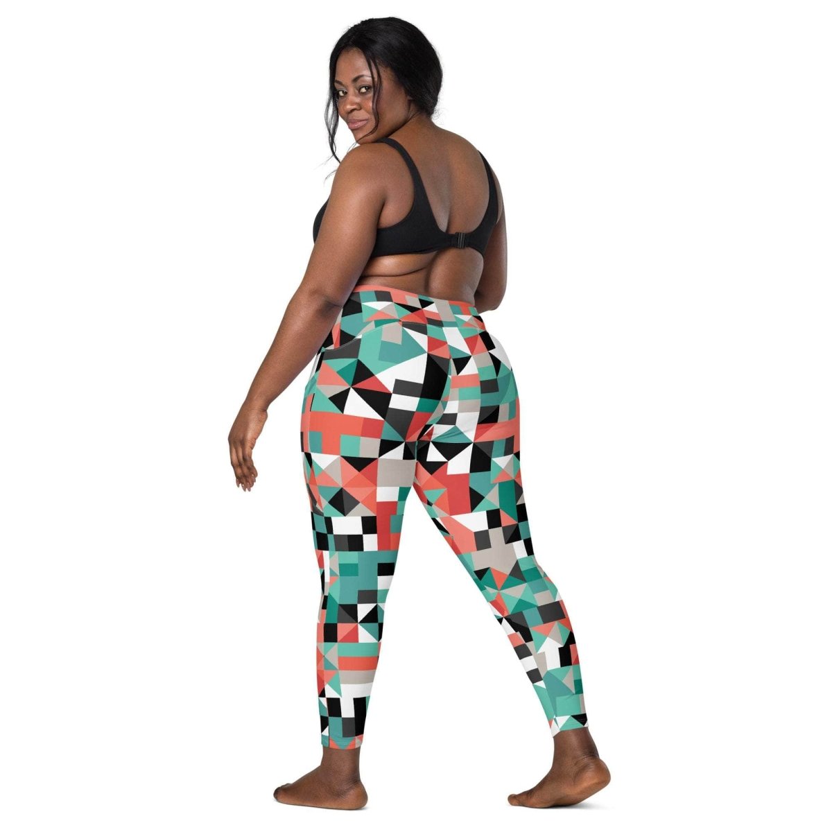 Pixel Clash Leggings - unik.fashion