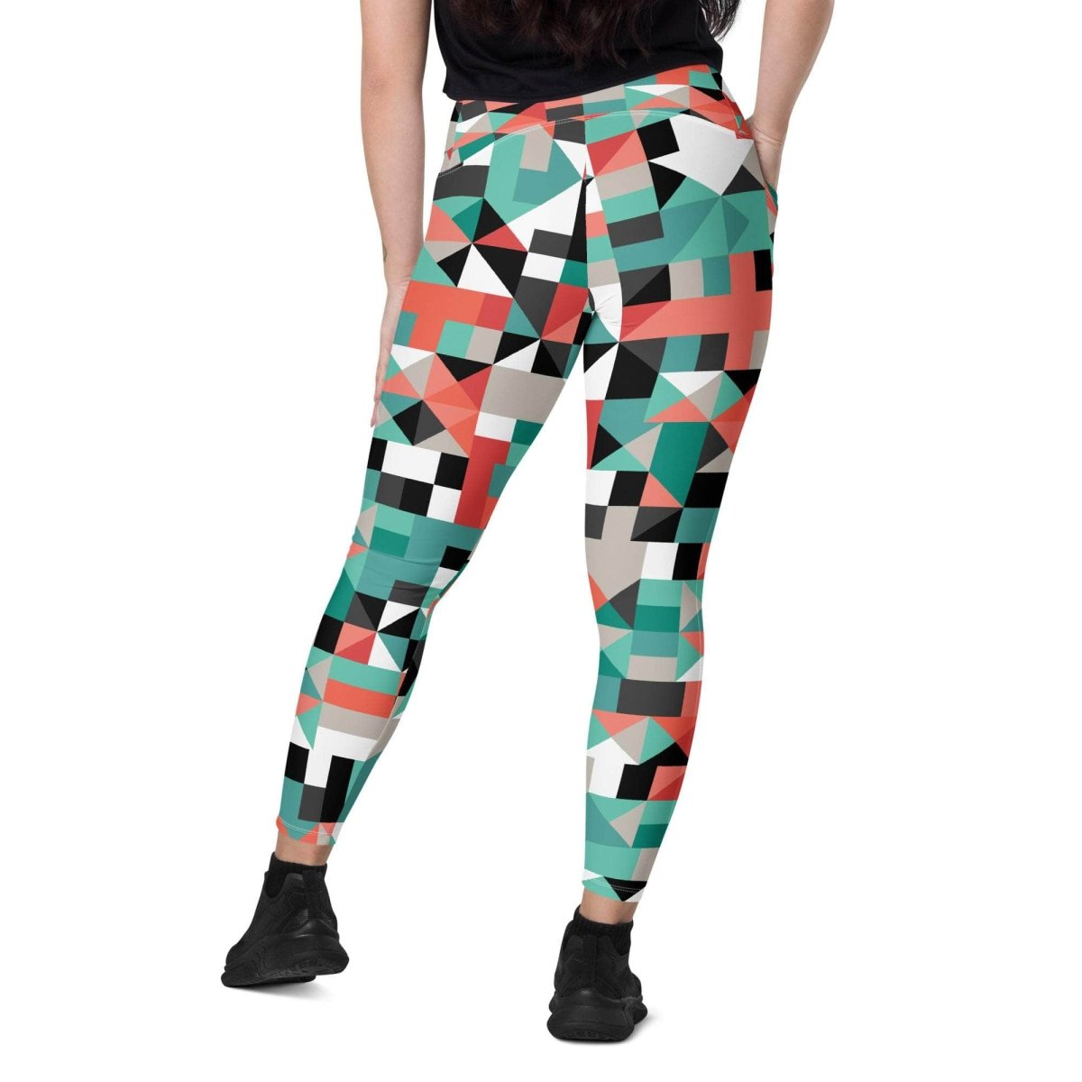 Pixel Clash Leggings - unik.fashion