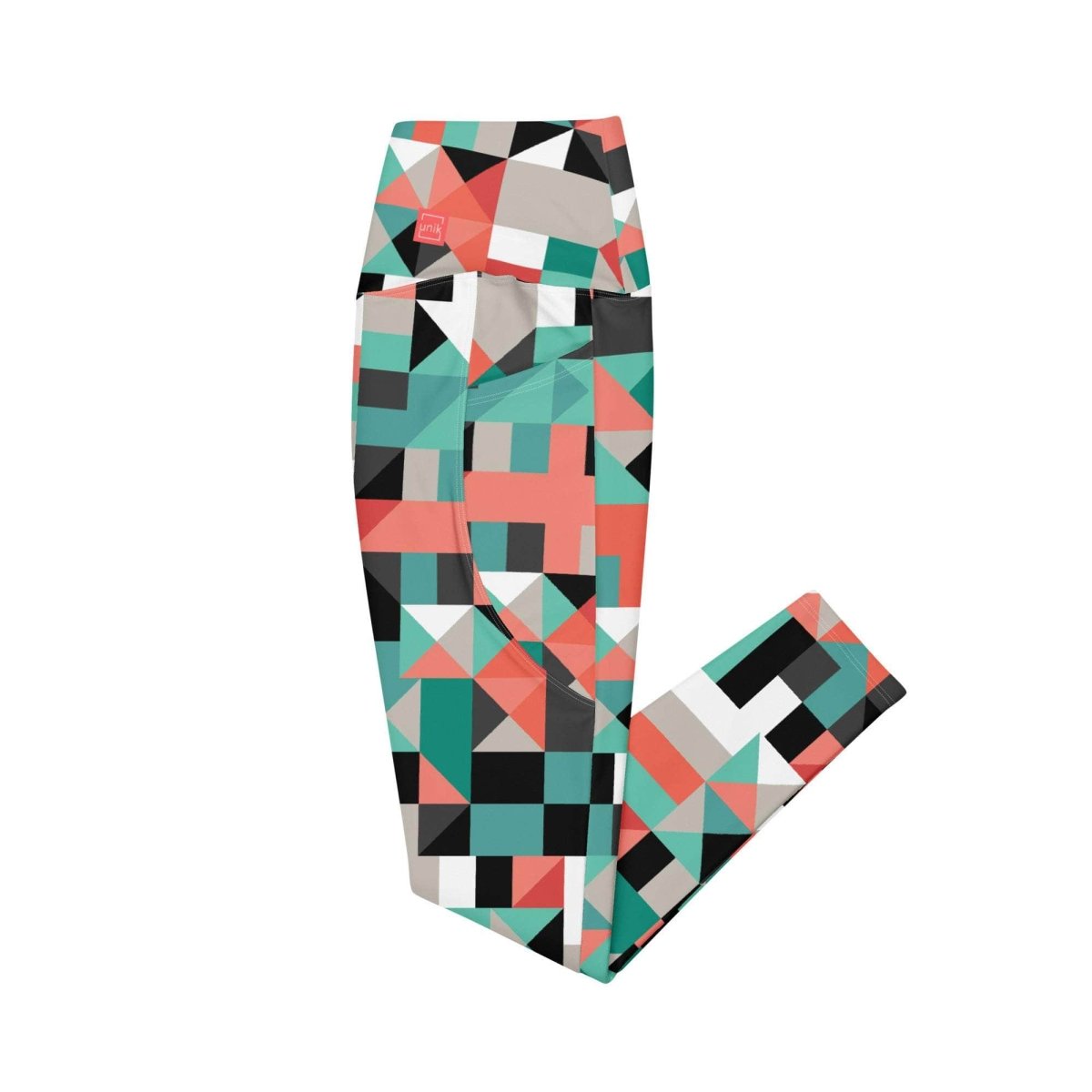 Pixel Clash Leggings - unik.fashion
