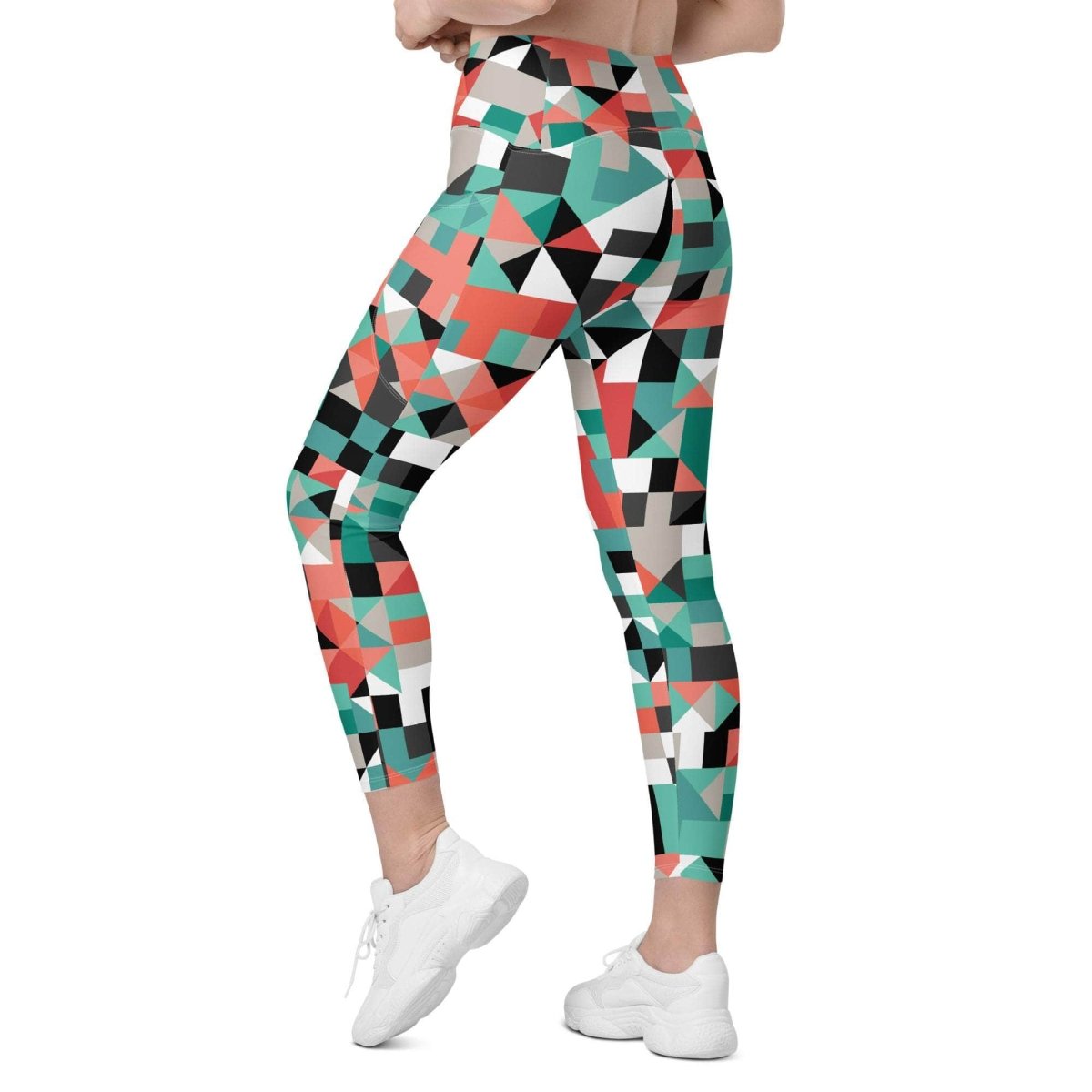 Pixel Clash Leggings - unik.fashion