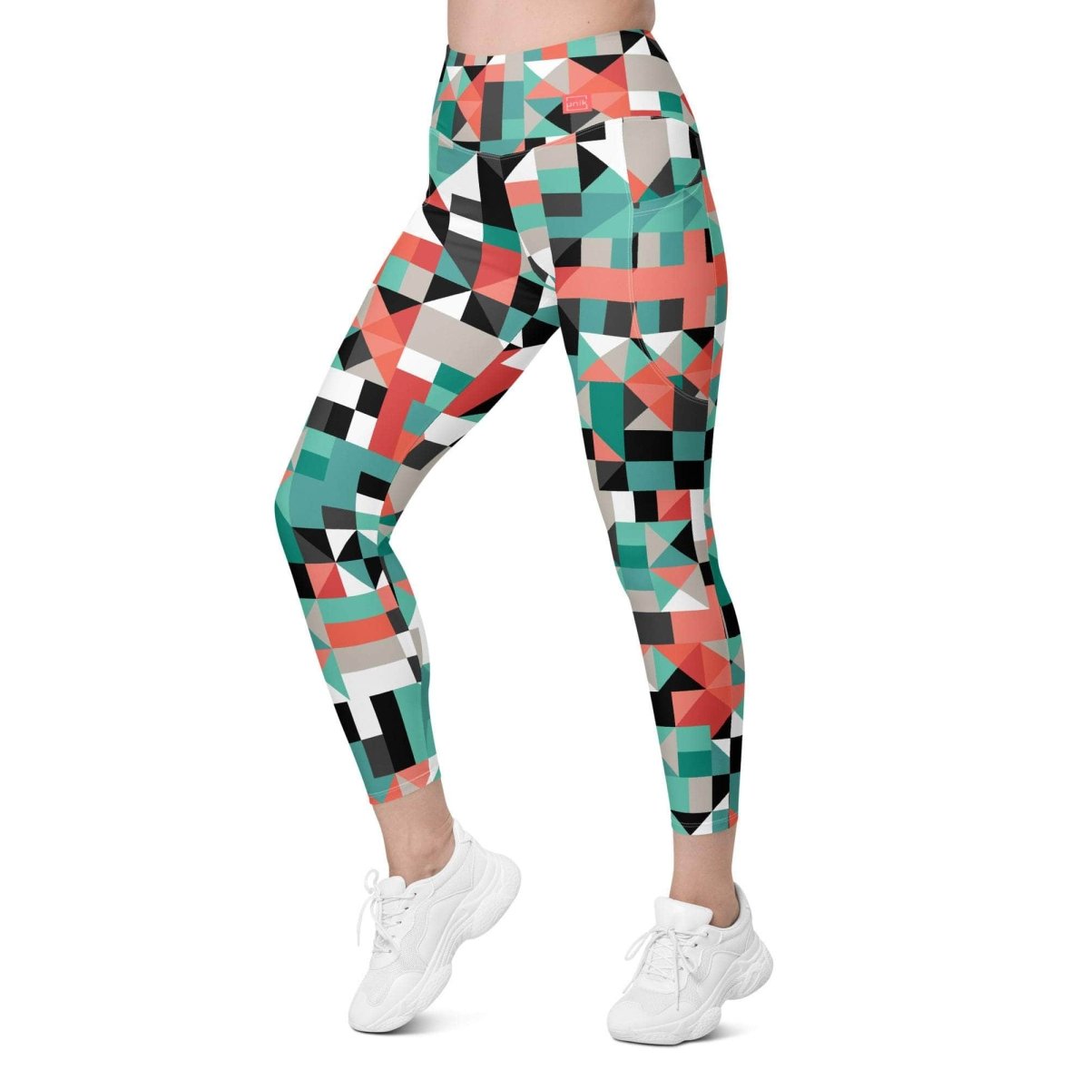 Pixel Clash Leggings - unik.fashion