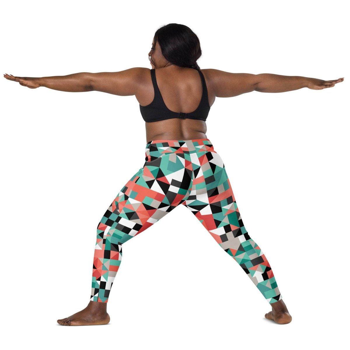 Pixel Clash Leggings - unik.fashion