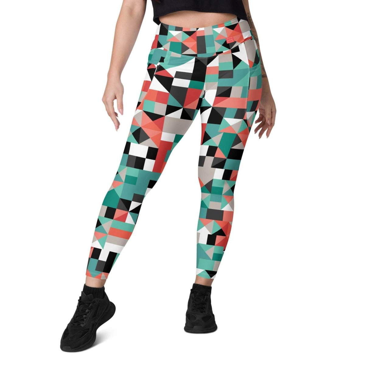 Pixel Clash Leggings - unik.fashion