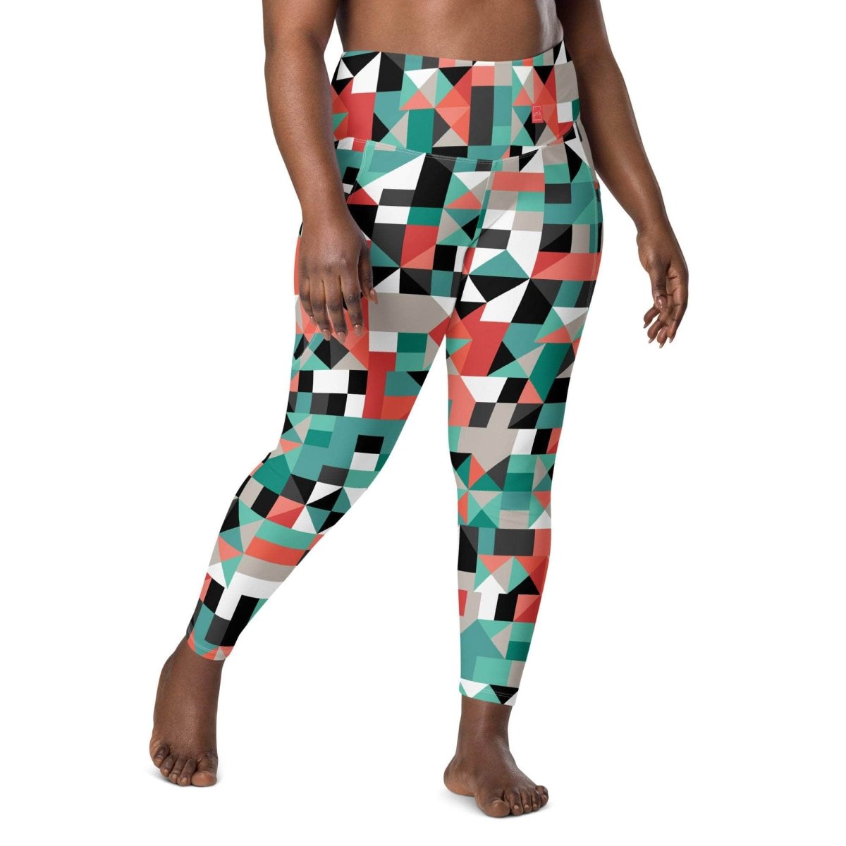 Pixel Clash Leggings - unik.fashion