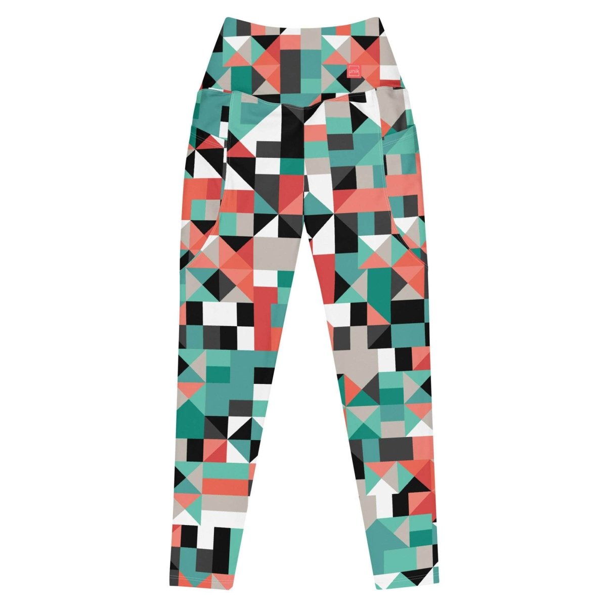 Pixel Clash Leggings - unik.fashion