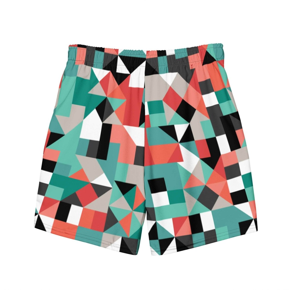 unik.fashion Pixel Clash Swim Trunks