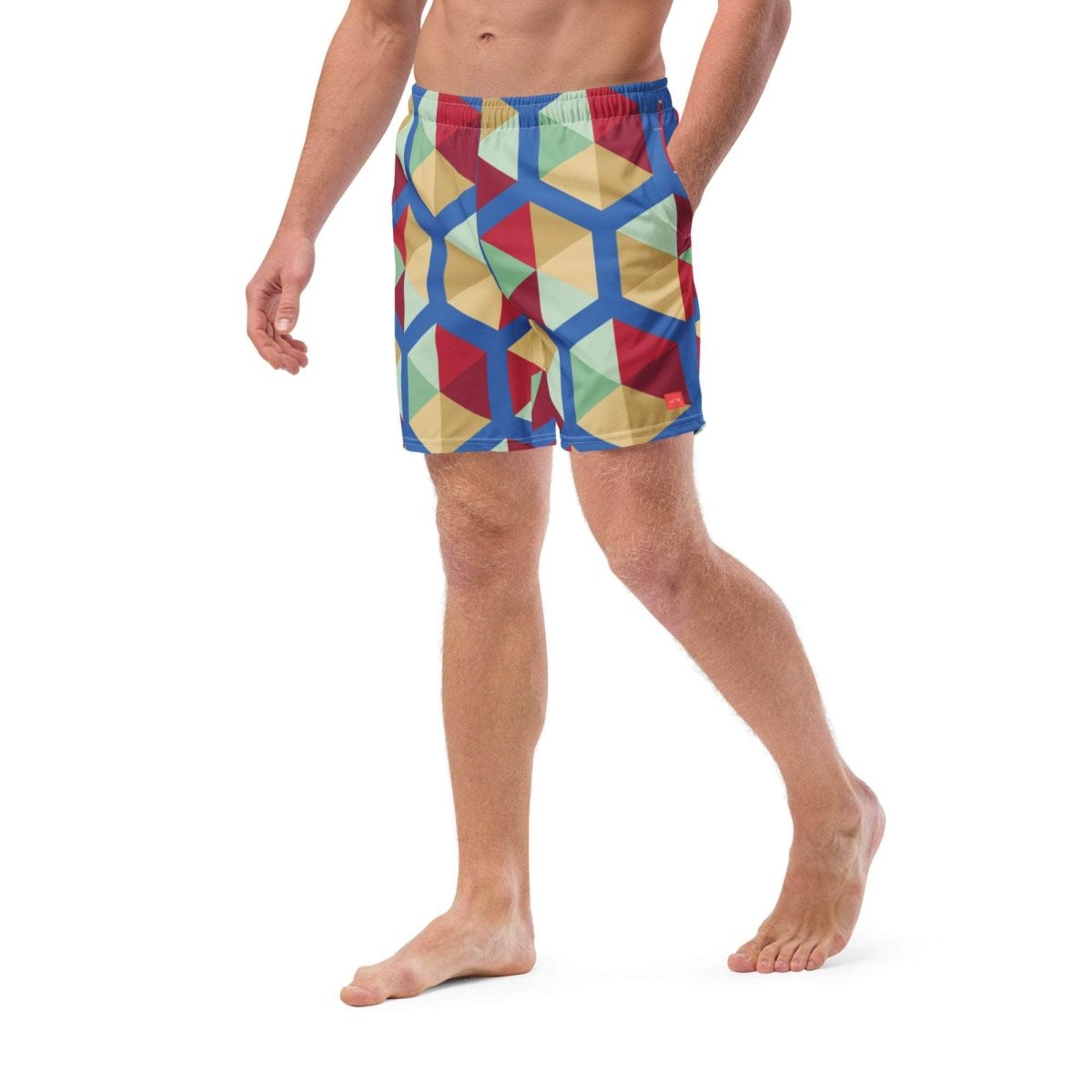 unik.fashion Prism Swim Trunks