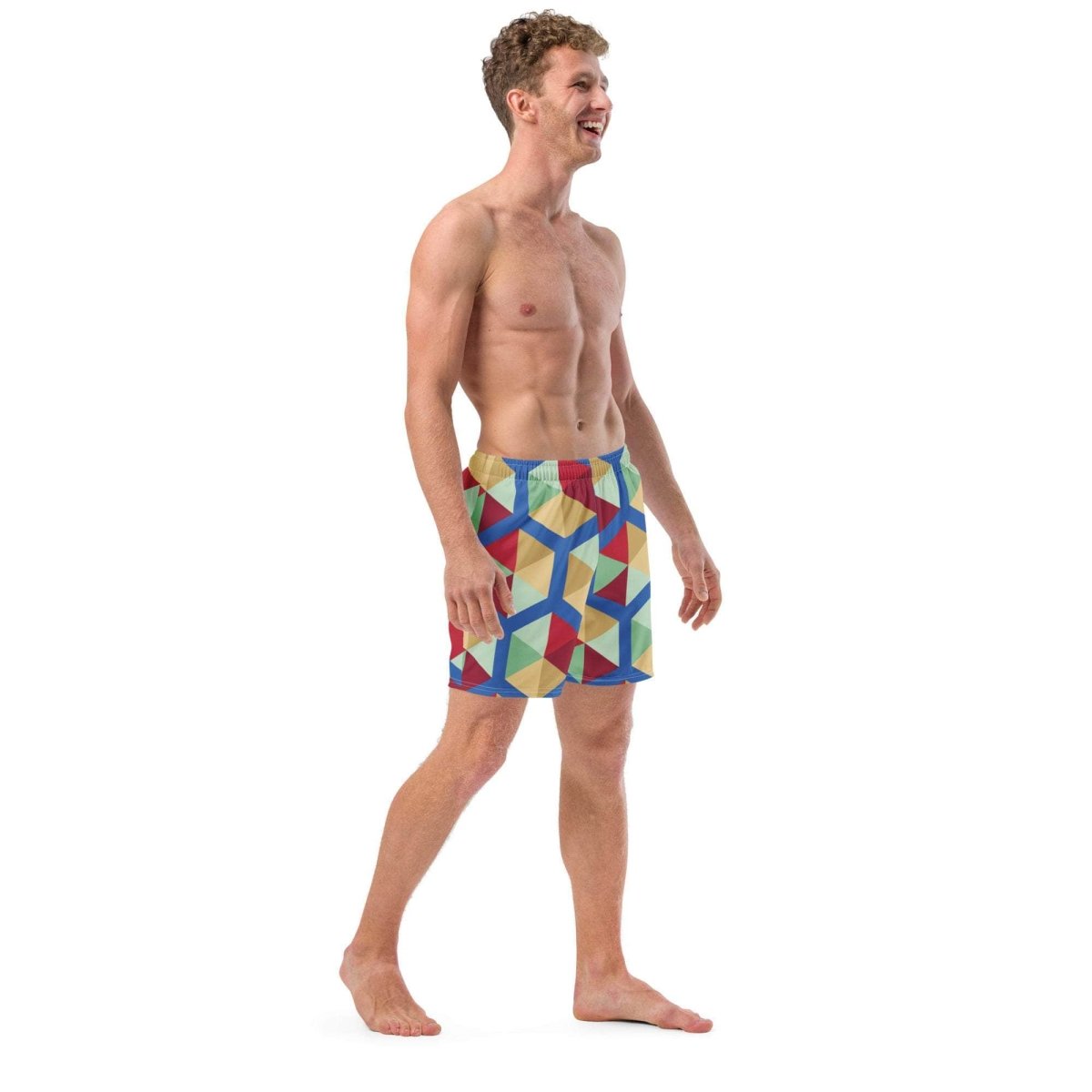 unik.fashion Prism Swim Trunks