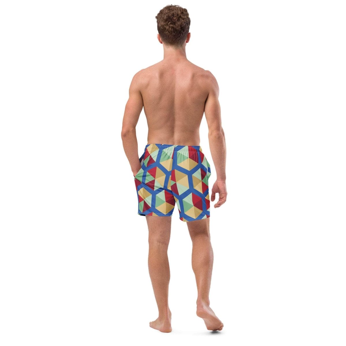 unik.fashion Prism Swim Trunks