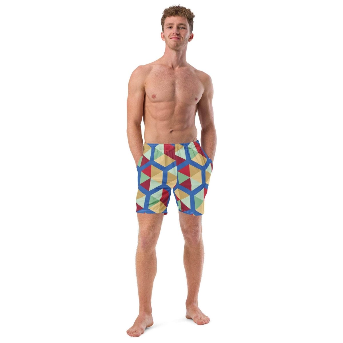 unik.fashion Prism Swim Trunks