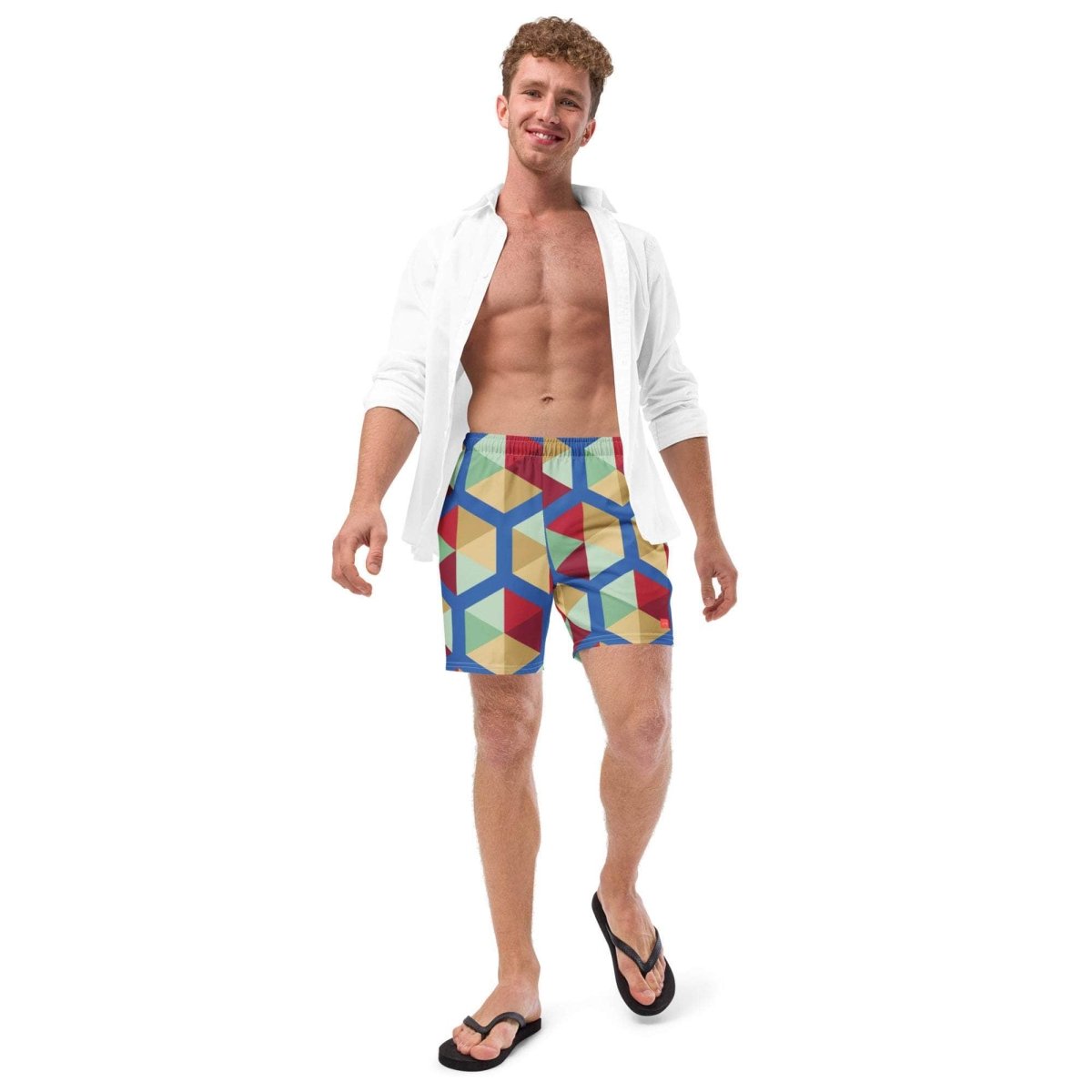unik.fashion Prism Swim Trunks