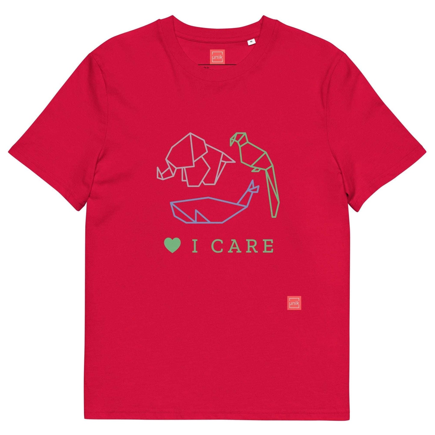 unik.fashion Red / S Animals t-shirt