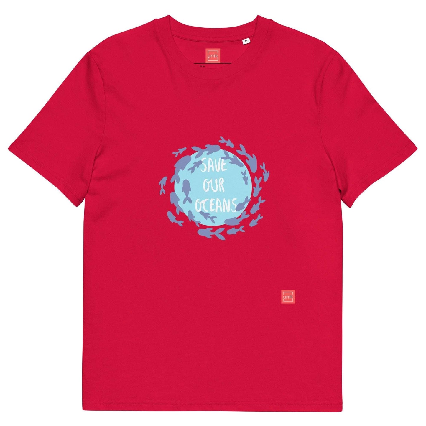 unik.fashion Red / S Fish t-shirt