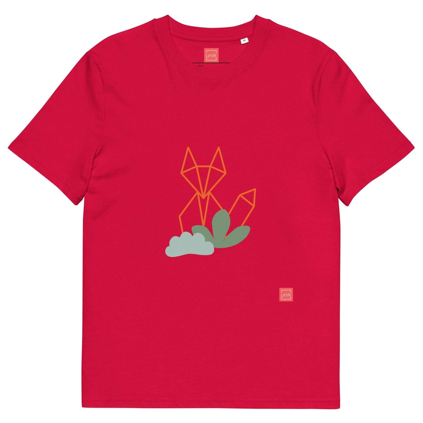 unik.fashion Red / S Fox t-shirt