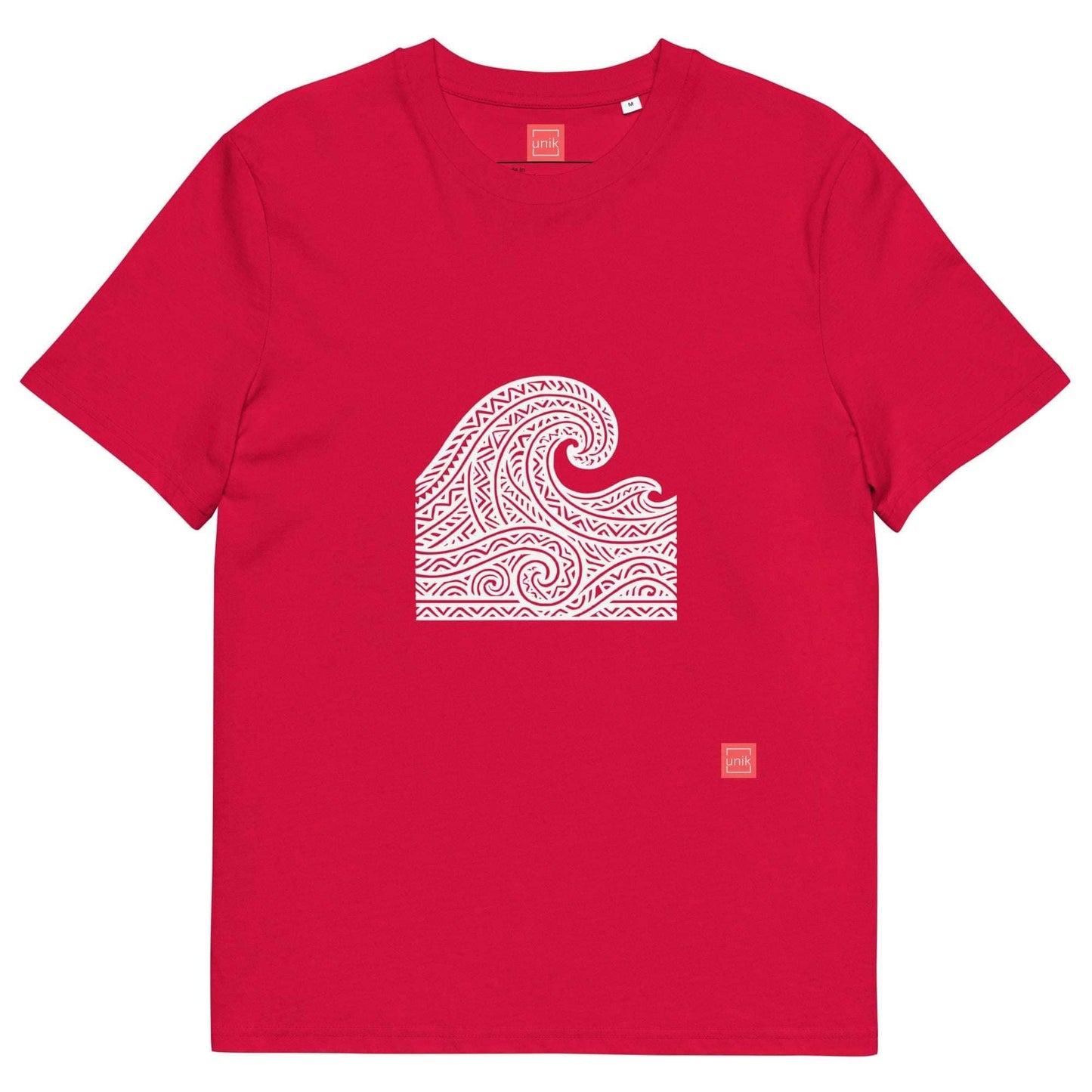 unik.fashion Red / S Waves t-shirt