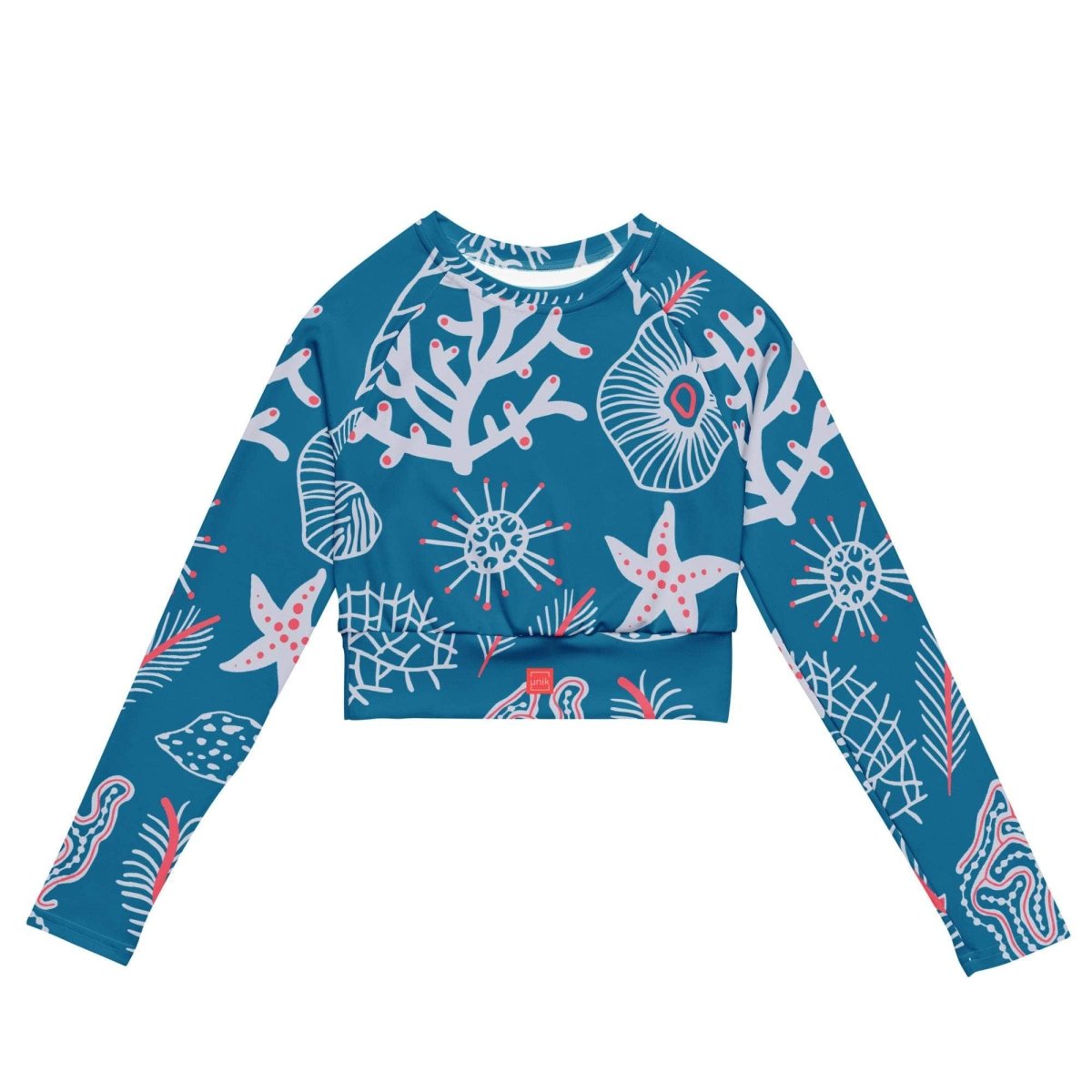 unik.fashion Reef Glow crop top