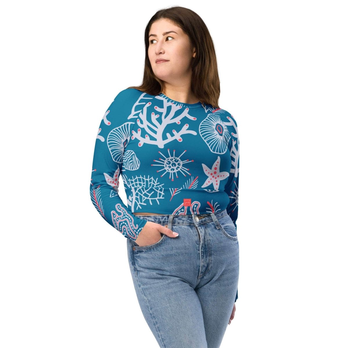 unik.fashion Reef Glow crop top