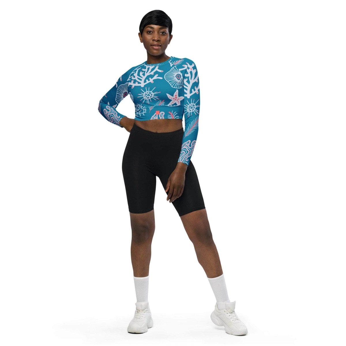 unik.fashion Reef Glow crop top