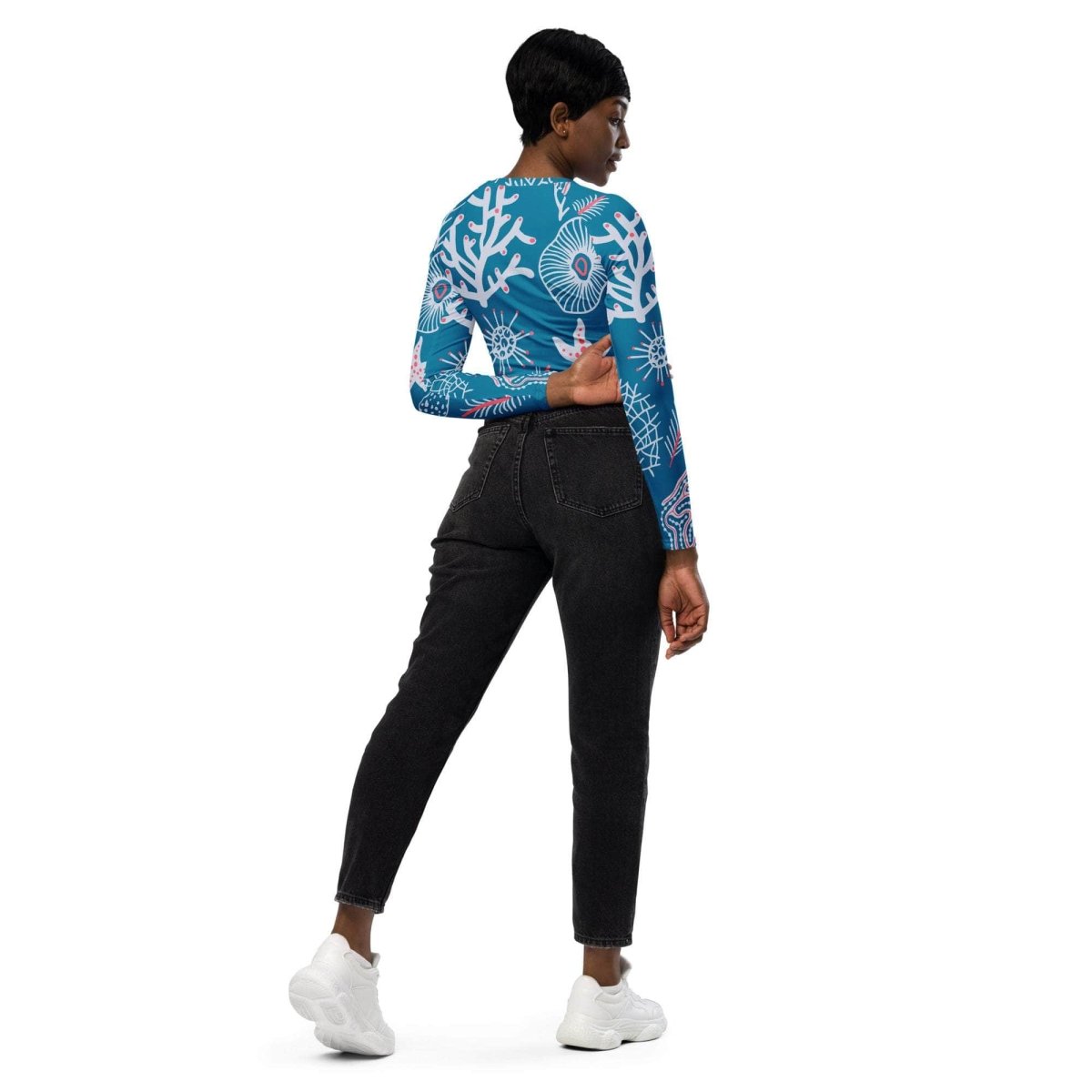 unik.fashion Reef Glow crop top