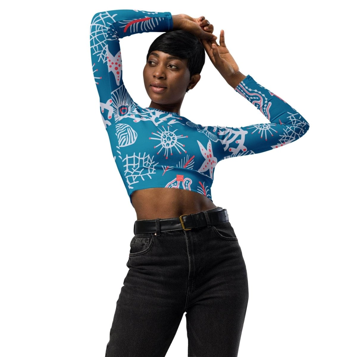 unik.fashion Reef Glow crop top