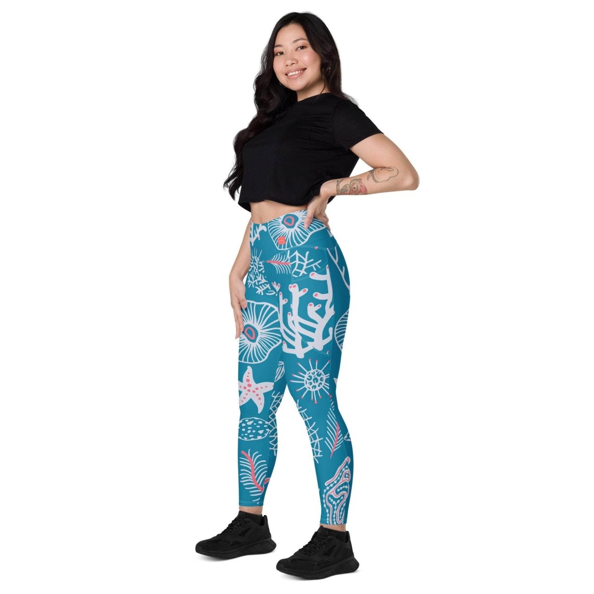 Reef Glow Leggings - unik.fashion