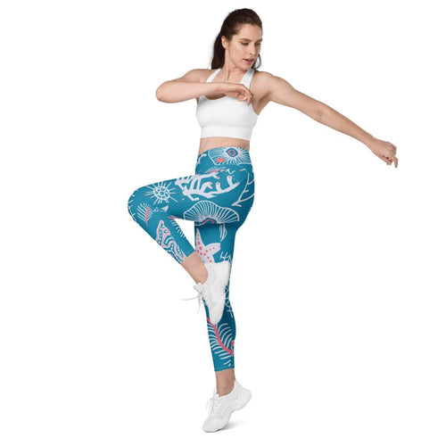 Reef Glow Leggings - unik.fashion