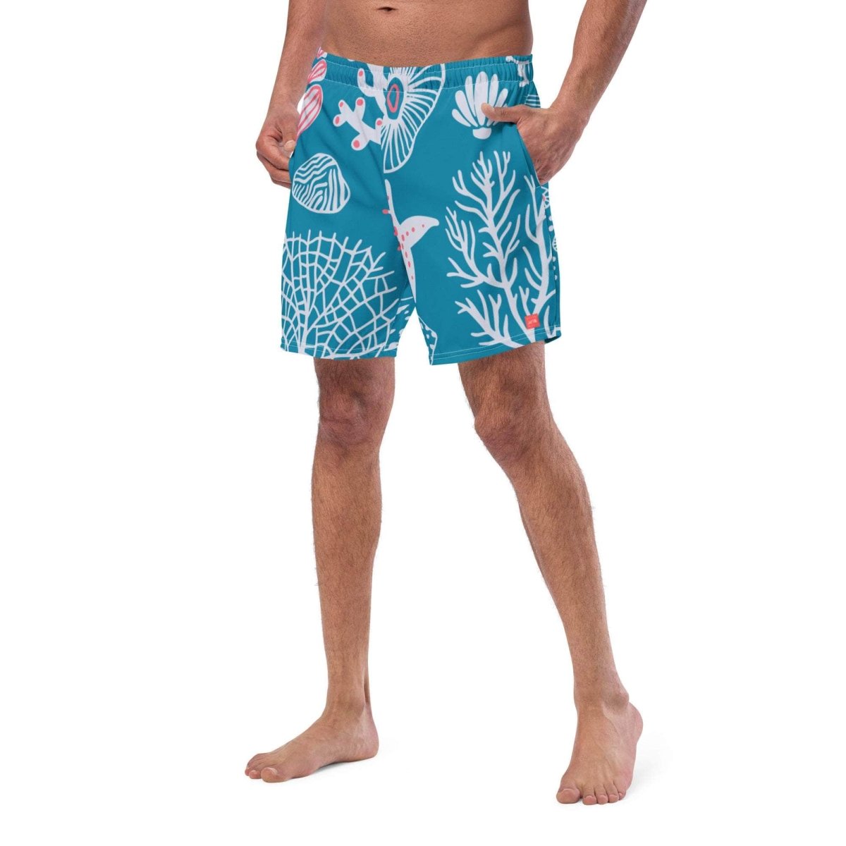 unik.fashion Reef Glow Swim Trunks
