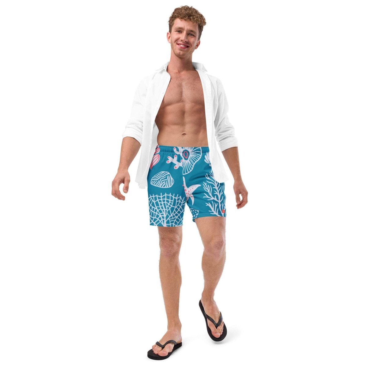 unik.fashion Reef Glow Swim Trunks