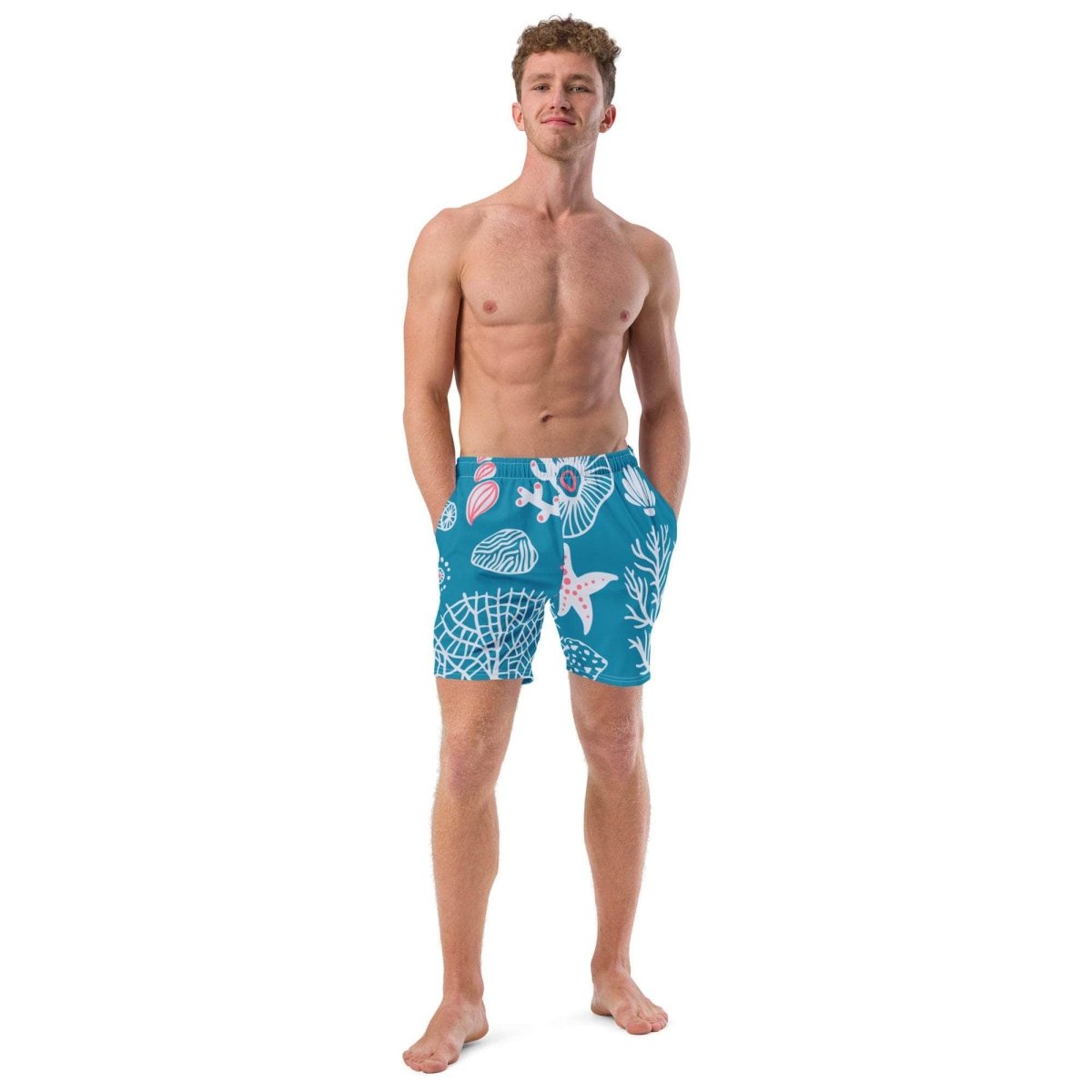 unik.fashion Reef Glow Swim Trunks