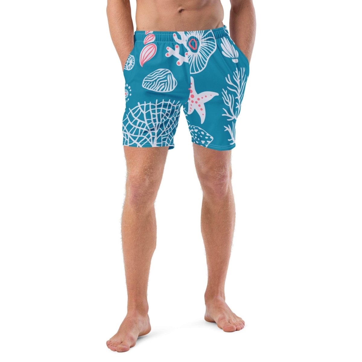 unik.fashion Reef Glow Swim Trunks
