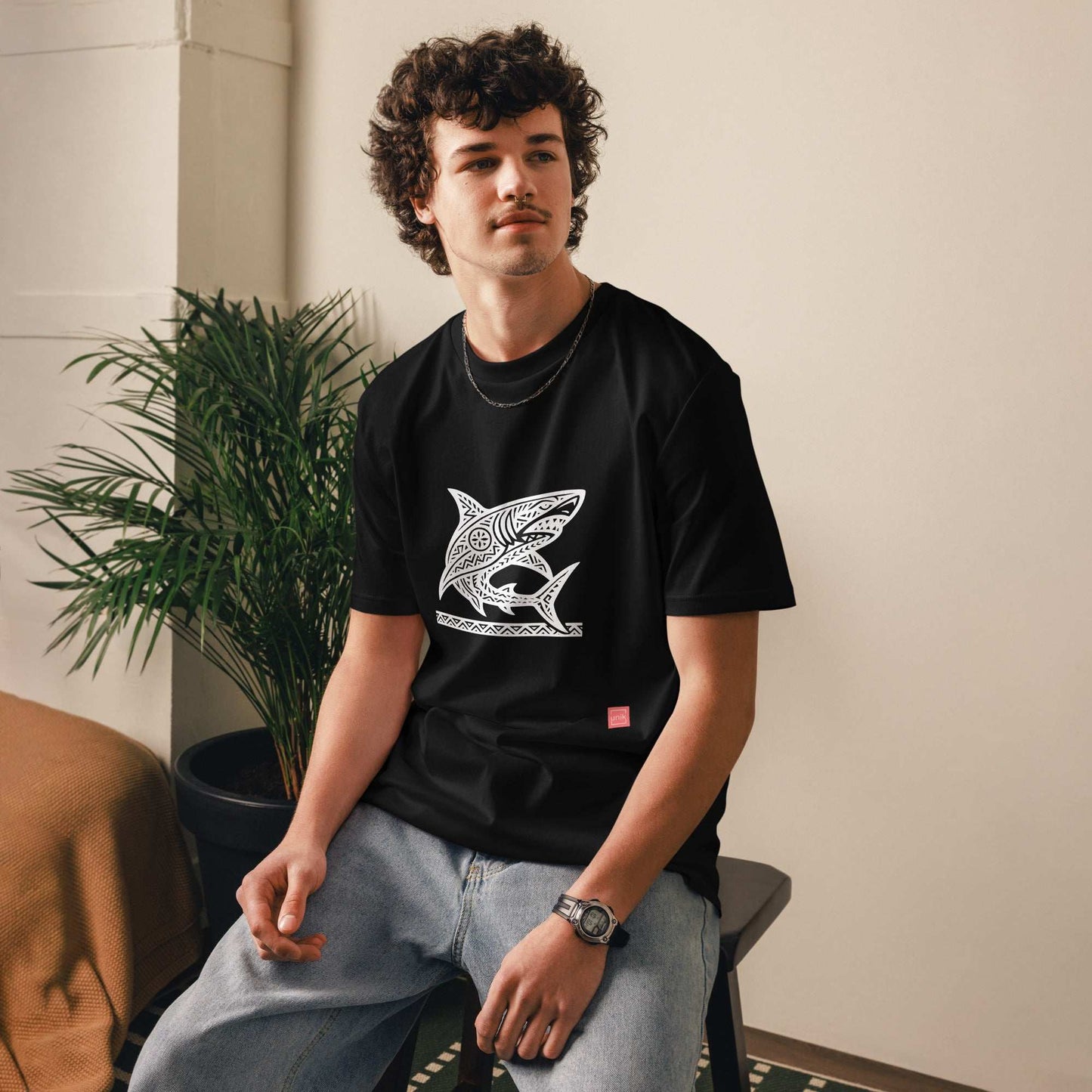unik.fashion Shark t-shirt