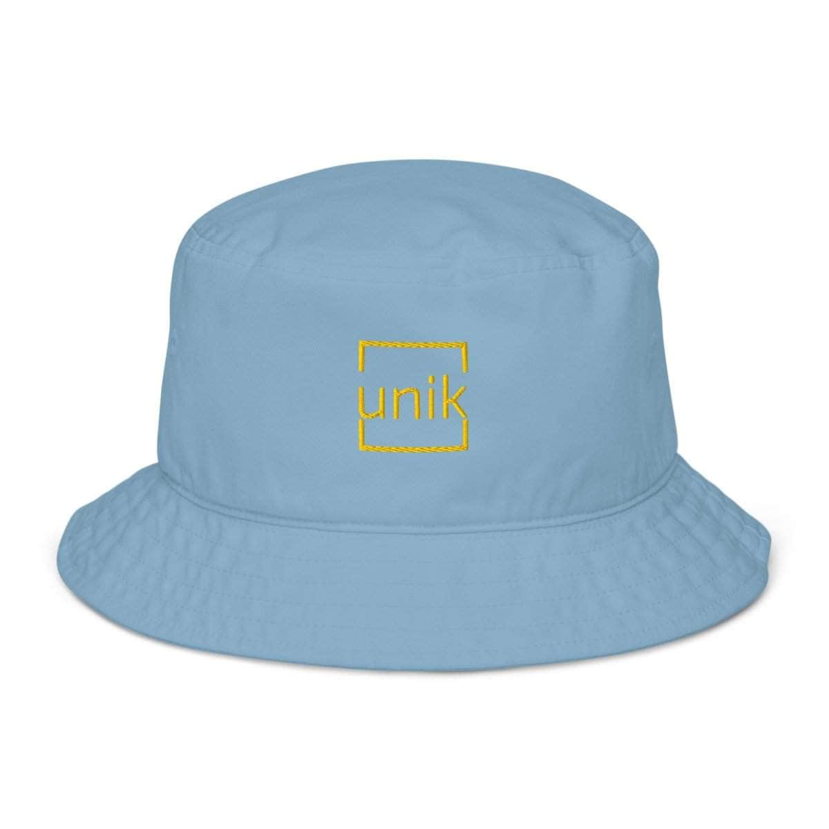 unik.fashion Slate Blue Clean bucket hat