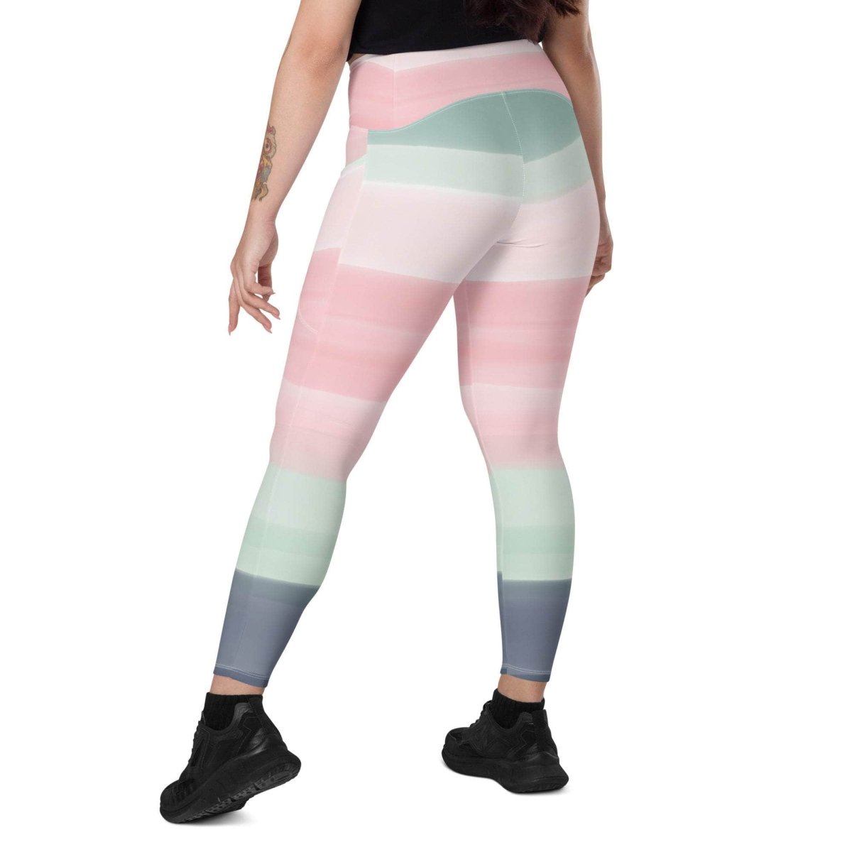 Sunset Foam Leggings - unik.fashion