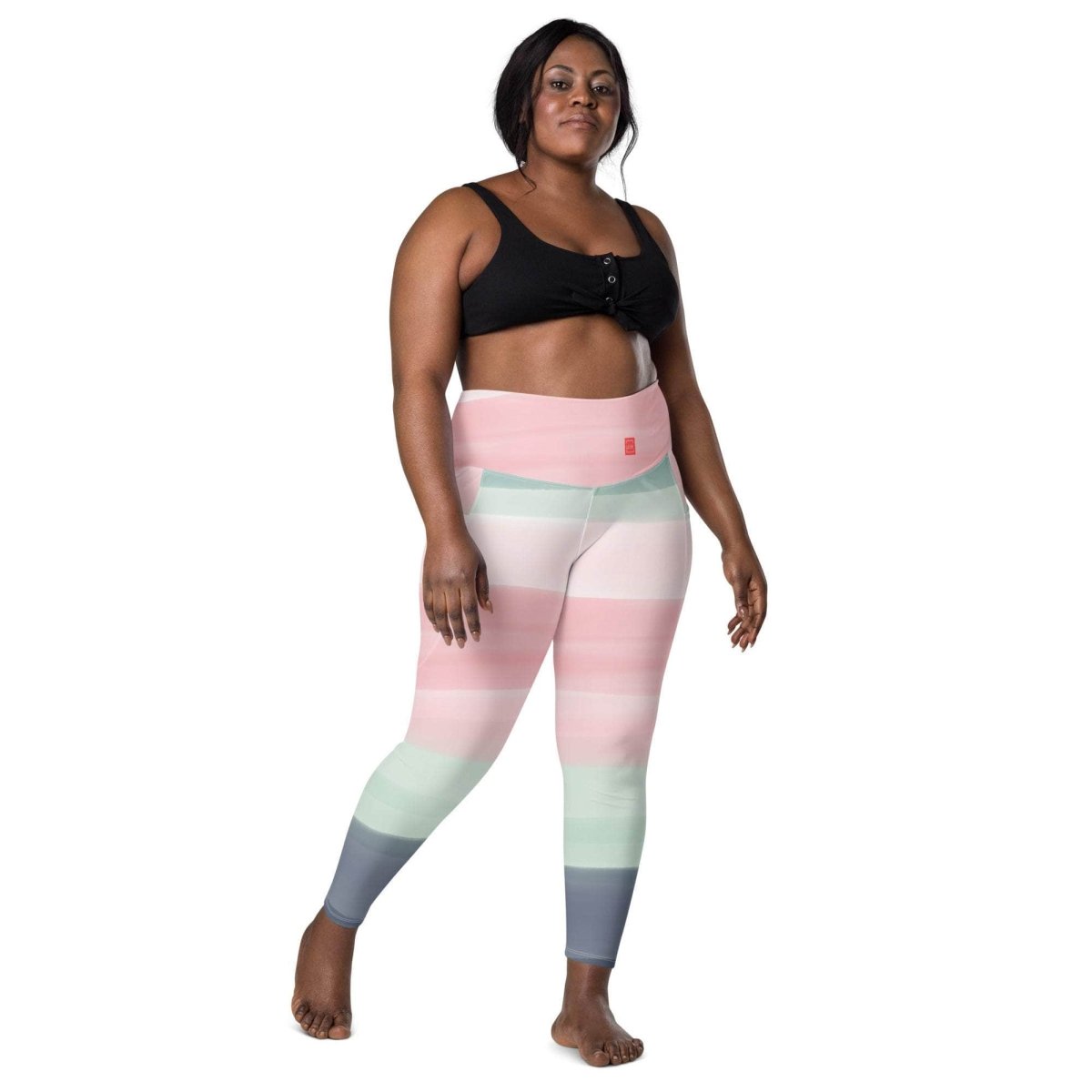 Sunset Foam Leggings - unik.fashion