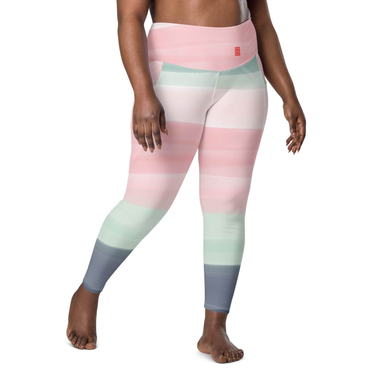 Sunset Foam Leggings - unik.fashion