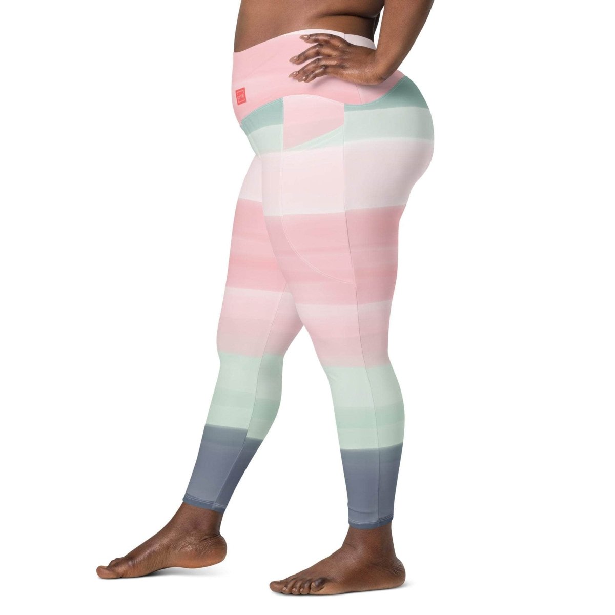 Sunset Foam Leggings - unik.fashion