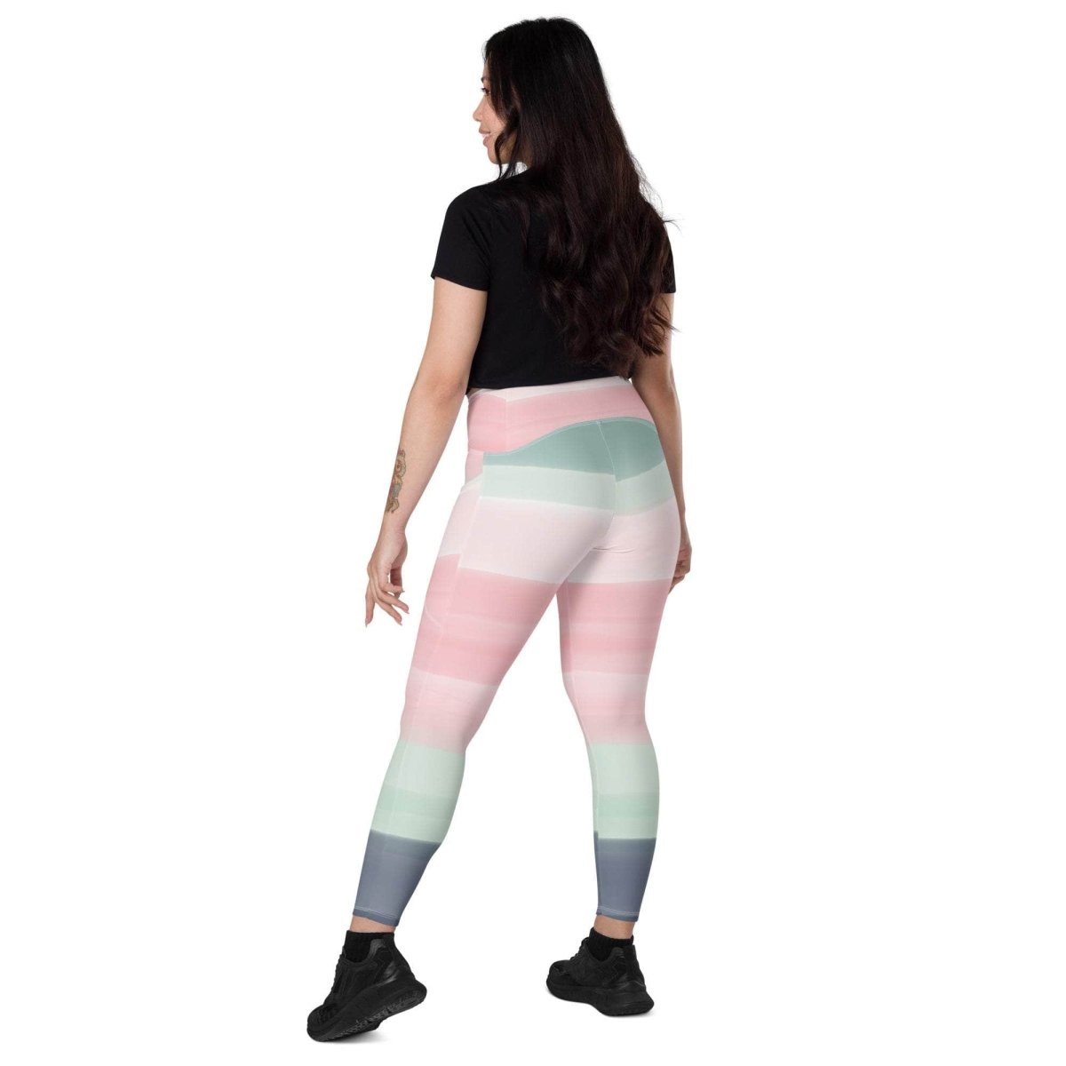 Sunset Foam Leggings - unik.fashion