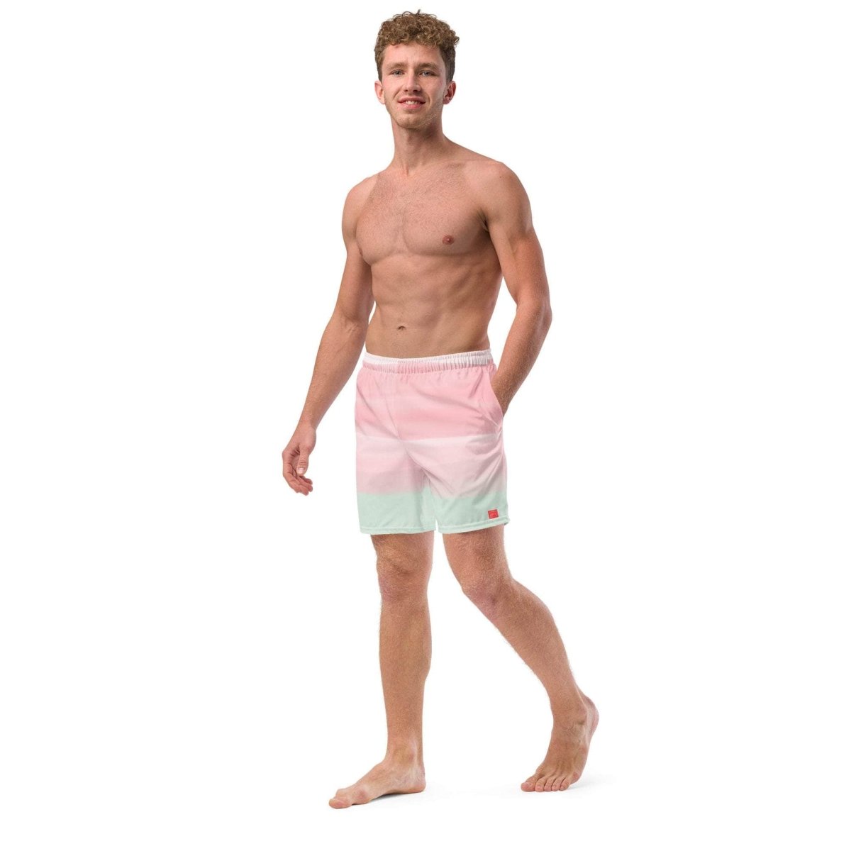 unik.fashion Sunset Foam Swim Trunks