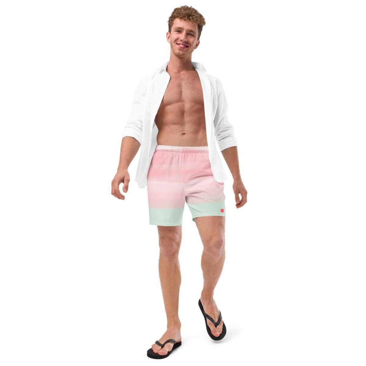 unik.fashion Sunset Foam Swim Trunks
