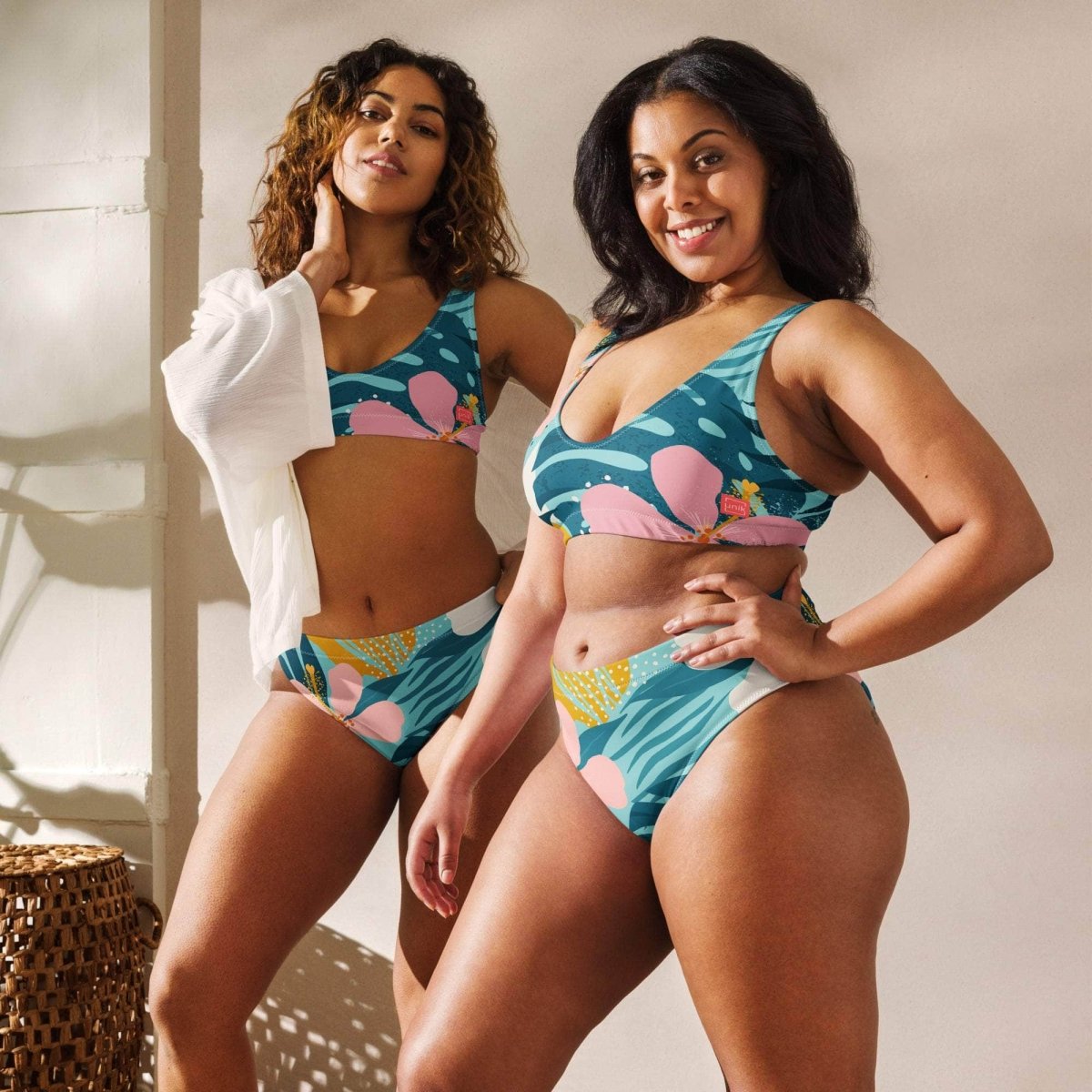 unik.fashion Tropic Tide high-waisted