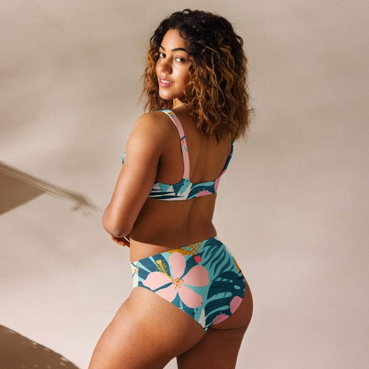unik.fashion Tropic Tide high-waisted