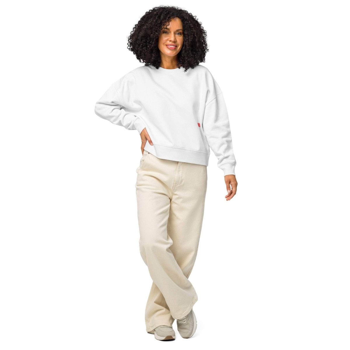 unik.fashion White / S Clean sweatshirt