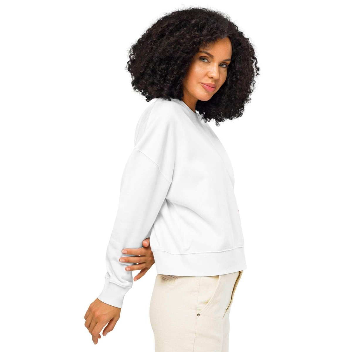 unik.fashion White / S Shark sweatshirt