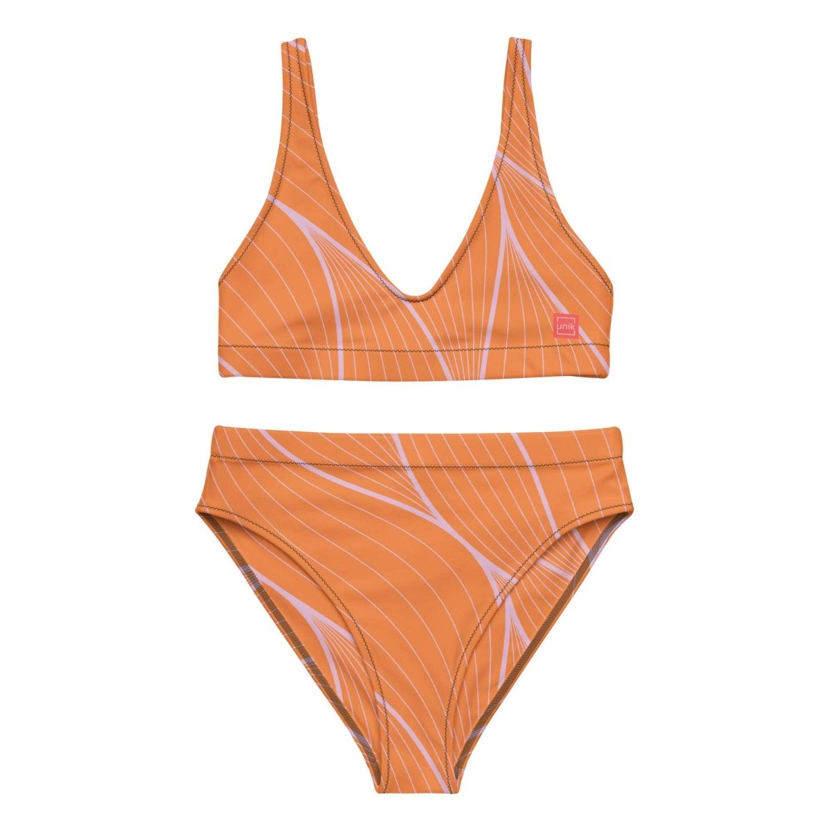 unik.fashion XS Amber Flow high-waisted