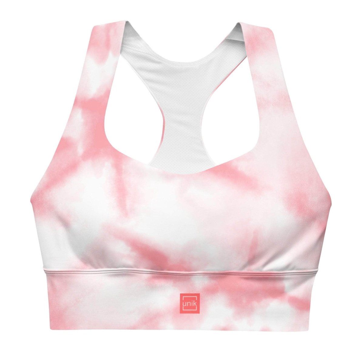 Coral Mist Sports Bra - unik.fashion