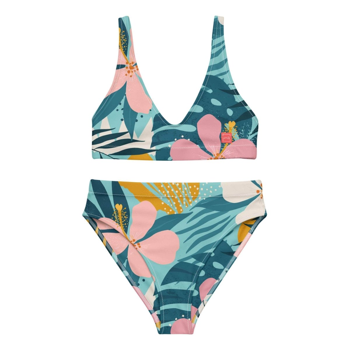 unik.fashion XS Tropic Tide high-waisted