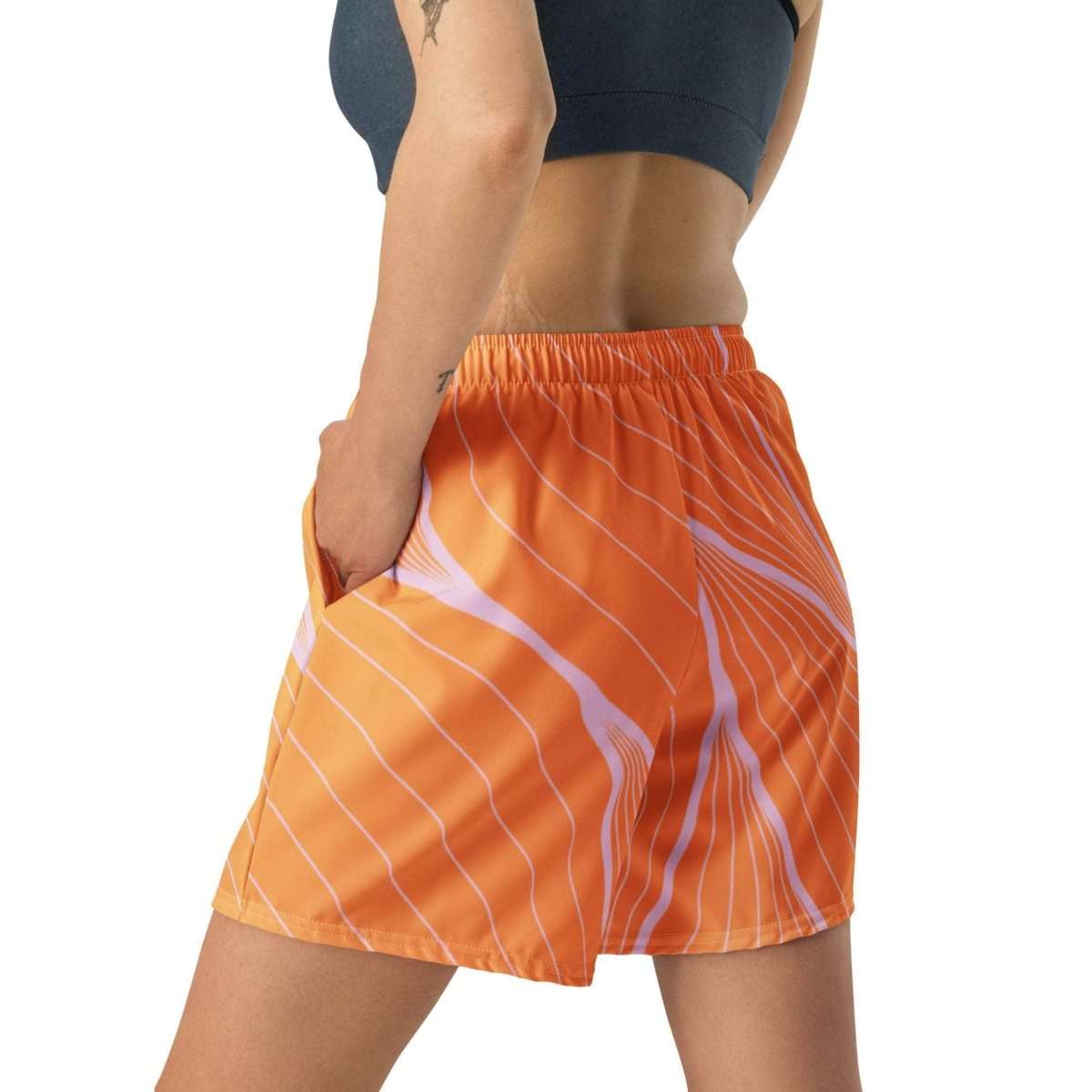 Amber Flow Long Shorts - unik.fashion